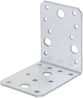 Hoekverbinder - Sendzimir Verzinkt Staal - 90x90x65mm