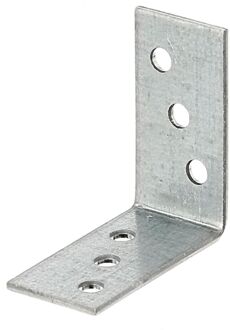 Hoekverbinder - Verzinkt Staal - 40x40x20mm