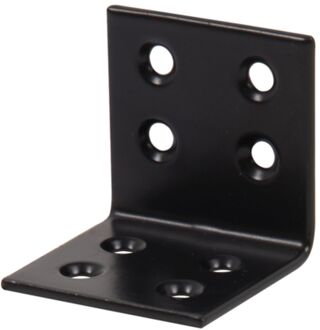 Hoekverbinder Zwart 40x40x40mm