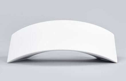 Hoekwandlamp Arco wit