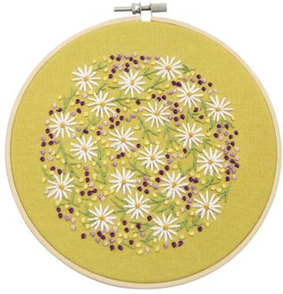 Hoepel Borduren Starter Kit Met Patroon Compleet Kruissteek Handwerkpakketten stijl 5