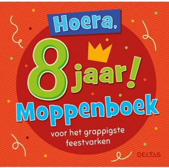 Hoera, 8 jaar! Moppenboek