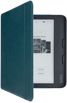 Hoes geschikt voor Kobo Libra 2 - Easy-Click 2.0 Cover - Petrol