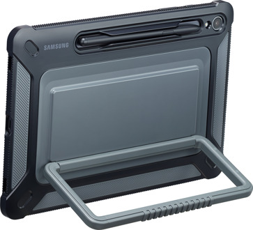 Hoes geschikt voor Samsung Galaxy Tab S9 - Outdoor Cover - Zwart