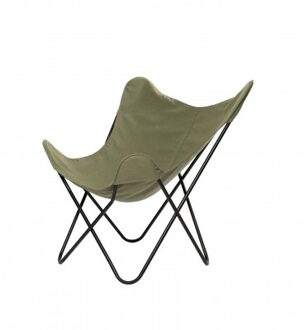 Hoes Vlinderstoel groen Black