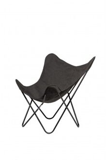 Hoes Vlinderstoel Zwart Black
