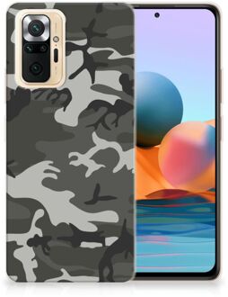 Hoesje Bumper Xiaomi Redmi Note 10 Pro GSM Hoesje Army Light