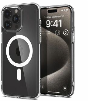 Hoesje geschikt voor iPhone 15 Pro Max - Ultra Hybrid MagFit - Transparant