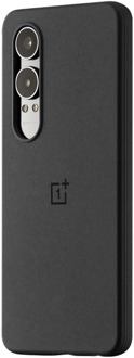 Hoesje geschikt voor OnePlus Nord CE 4 Lite - Sandstone Bumper Case - Zwart