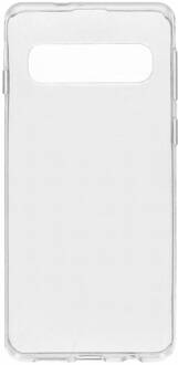 hoesje Samsung S10 - Samsung S10 hoesje - Galaxy S10 hoesje - Samsung Galaxy S10 hoesje - telefoonhoesje Samsung S10 - hoesje S10 - Siliconen hoesje - Transparant - Accezz Clear Backcover