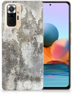 Hoesje Xiaomi Redmi Note 10 Pro Telefoon Hoesje Beton