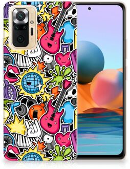 Hoesje Xiaomi Redmi Note 10 Pro Telefoon Hoesje Punk Rock