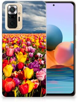 Hoesje Xiaomi Redmi Note 10 Pro Telefoon Hoesje Tulpen