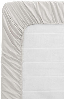 Hoeslaken - 90x200 Cm - Katoen - Taupe