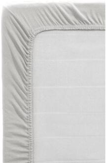 Hoeslaken - Licht - 90x200 Cm - Jersey - Grijs