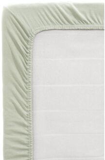 Hoeslaken - Licht - 90x200 Cm - Jersey - Groen