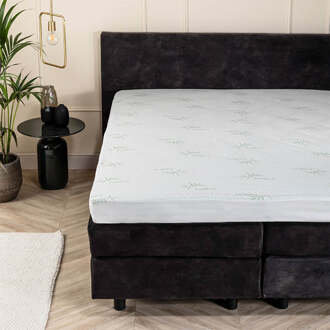 Hoeslaken Molton - Bamboe - 80x200 Cm - Fresh And Co Matrasbeschermer - Dekbed-Discounter.nl - 80/90 x 200/210 cm