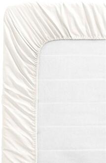Hoeslaken - Off White - 180x200 Cm - Katoen - Wit