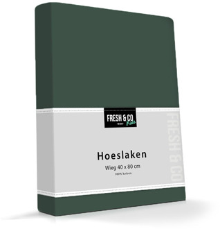 Hoeslakens Kids - 40x80 cm - Jersey Stretch - Fresh&Co Kids
