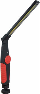 Hofftech Looplamp en zaklamp - dimbaar - 2000 mAh - 5 watt - met magneet en draaibare voet