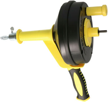 Hofftech Ontstoppingsveer / Rioolveer - Boormachine aangedreven - 7.6 meter - metaal/kunststof