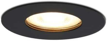 Hofronic Bari - LED Inbouwspots Badkamer IP65 Zwart