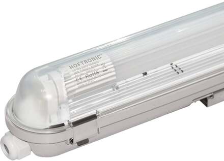 HOFTRONIC™ 10x LED TL Verlichting met Armatuur - 18 Watt - 1980 Lumen - IP65 - 150 cm - 4000K Neutraal wit