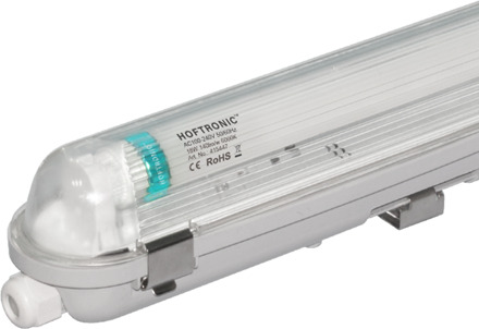 HOFTRONIC™ 25x LED T8 TL Armatuur 120cm - Incl 25x 18W TL buis - IP65 - 6000K - 2520lm - Koppelbaar - Zeer hoge Lichtopbrengst - 50000 branduren - A++