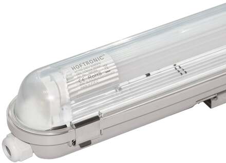 HOFTRONIC™ 6x LED TL Verlichting met Armatuur 150 cm - 18 Watt - 1980 Lumen - IP65 - 3000K Daglicht wit 6 Stuks