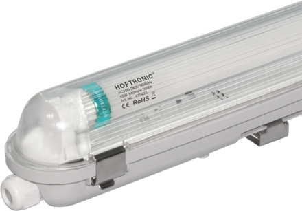 HOFTRONIC™ LED T8 TL Armatuur - 120cm - Incl 18W TL-buis - IP65 - 3000K - 2520lm