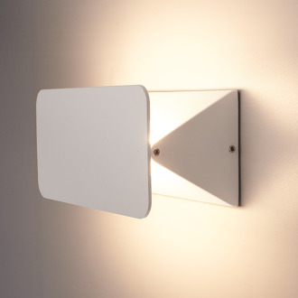 HOFTRONIC™ LED wandlamp Wit Rechthoek - IP54 - Tweezijdig oplichtend - 6 Watt - Toledo - Uitermate geschikt voor binnen en buiten