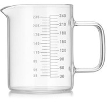 Hoge Borosilicaat Food Grade Glas Maatbeker Pot Ketel Transparante Melk Cup Magnetron Verwarmbare Bakken Keuken Accessoires
