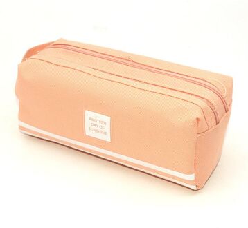 Hoge capaciteit etui Double layer schoolbenodigdheden Kawaii estuche escolar trousse scolaire stylo kalem kutusu 1