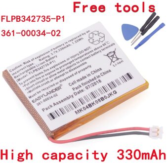Hoge Capaciteit Goede FLPB342735-P1 Batterij Voor Garmin Fenix 3 F3 F3 Hr Gps Sport Horloge Batterij 361-00034-02