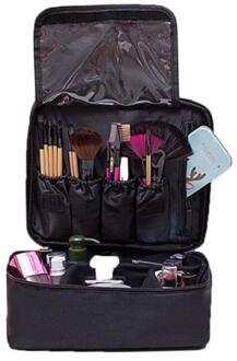 Hoge Capaciteit Grote Professionele Toilettas Cosmetica Make-Up Borstel Opbergdoos Waterdichte Make Up Gereedschap Case Beauty Kit 02