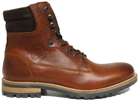 Hoge Cargotanker Veterschoenen in Cognac/Bruin PME Legend , Brown , Heren - 46 EU