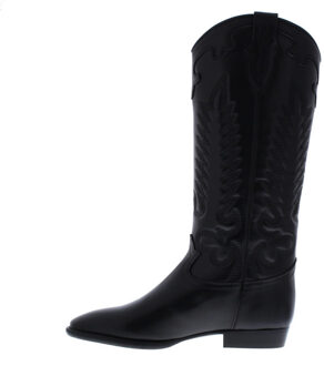 Hoge dames laars | dames | maat: | suede - maat 38 Zwart