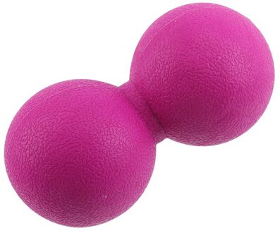 Hoge Dichtheid Lacrosse Bal Gym Fitness Bal Therapie Ontspannen Oefening Pinda Massage Bal Stress roze