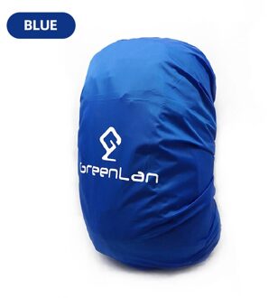 Hoge Dichtheid Waterdichte Rugzak Regenhoes Schooltas Regenhoes Outdoor Wandelen Tas Waterdicht Cover Stofdicht blauw