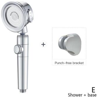 Hoge Druk Bad Douchekop Jetting Douchekop Water Set Badkamer Accessoires Saving Badkamer Verstelbare E1N4