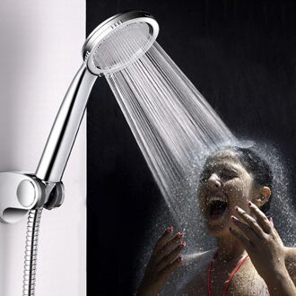 Hoge Druk Douchekop Abs Met Chrome Waterbesparende Regendouche Douche Badkamer Accessoires Rainfallshowerhead