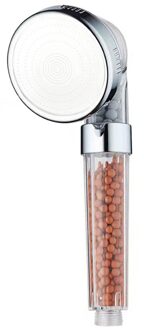 Hoge Druk Douchekop Badkamer Waterbesparende 3 Ionische Filtratie Heads