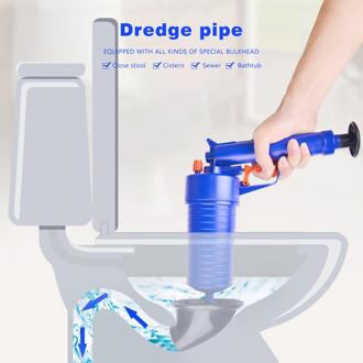 Hoge Druk Lucht Power Afvoer Blaster Gun Krachtige Handmatige Sink Plunger Opener Cleaner Pomp Voor Toiletten Douches Voor Badkamer