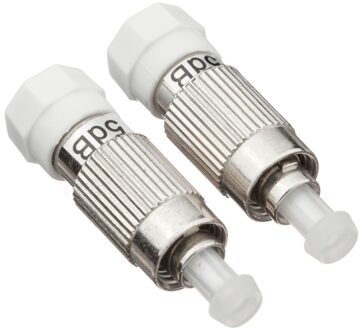 Hoge Endurance5 Stuks 5dB Fc Upc Fiber Optische Plug Verzwakker (Aannemen Man-vrouw, Single Mode)