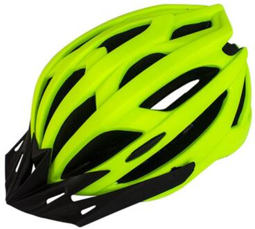 Hoge Fietshelm Pc Materiaal Hoge Bescherming Hoge Comfort Helm Fiets Buiten Rijden Helm Fietsen Apparatuur groen