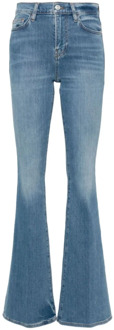 Hoge Flare Jeans Frame , Blue , Dames - W27