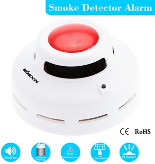 Hoge Gevoelige Standalone Optische Rookmelder MCU Technologie Fire Alarm Security System