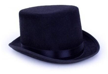 Hoge gothic horror zwarte hoed