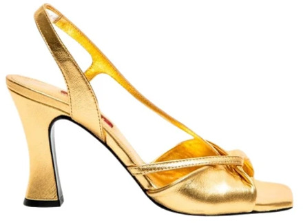 Hoge hiel sandalen Carel , Yellow , Dames - 39 EU