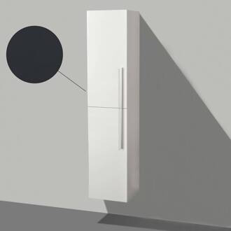 Hoge Kast 160cm Hoogglans antraciet